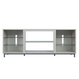 Manhattan Comfort Brighton Modern TV Stand Beige TVFP4-BG