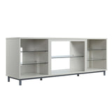 Manhattan Comfort Brighton Modern TV Stand Beige TVFP4-BG