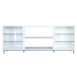 Manhattan Comfort Brighton Modern TV Stand White TVFP4-WH