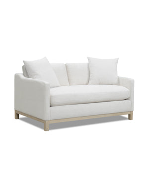 Marlow Collection Loveseat Salt Flat - Marlow Collection Loveseat Pewter SFMARLLVS00PW Malouf