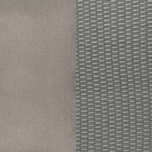 English Elm Nico Modular Loveseat Sofa Set with Table & Ottomans – Stylish, Durable, All-Weather Comfort for Any Space Beige Fabric/Gray Frame TW-3W15057-58-59-BGGY-GG