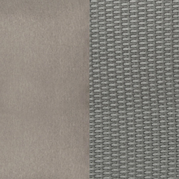 English Elm Nico Modular Loveseat Sofa Set with Table & Ottomans – Stylish, Durable, All-Weather Comfort for Any Space Beige Fabric/Gray Frame TW-3W15057-58-59-BGGY-GG