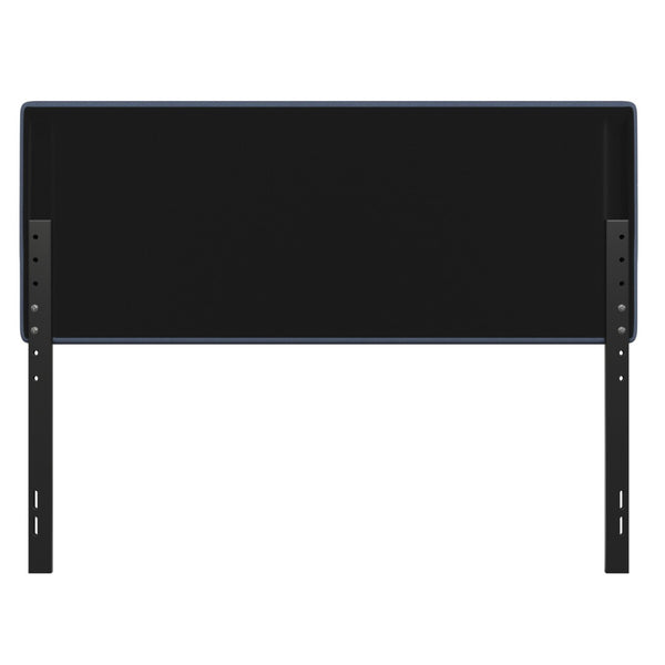 English Elm Paxton Full Channel Stitched Upholstered Headboard - Adjustable Height for Modern Bedroom Style Upgrade Blue In Stock. Usually ships in 24 - 48 business hours TW-3WLHB21-BL-Q-GG