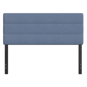 English Elm Paxton Full Channel Stitched Upholstered Headboard - Adjustable Height for Modern Bedroom Style Upgrade Blue In Stock. Usually ships in 24 - 48 business hours TW-3WLHB21-BL-Q-GG