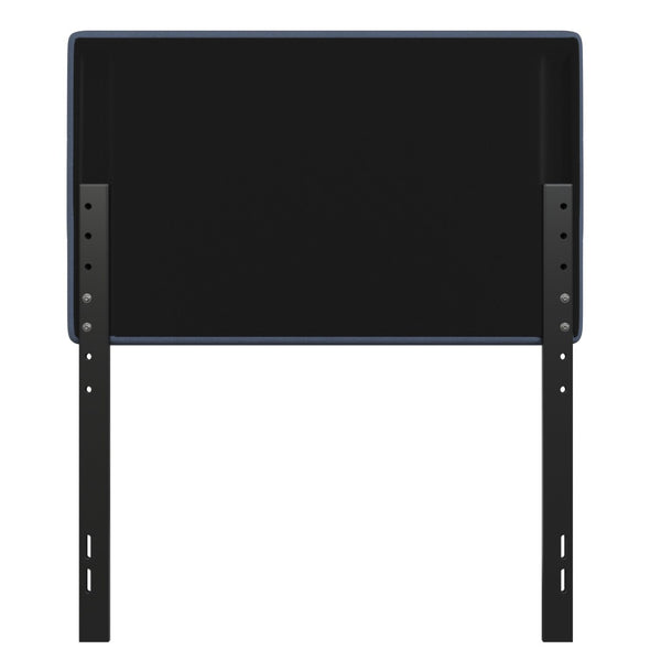 English Elm Paxton Full Channel Stitched Upholstered Headboard - Adjustable Height for Modern Bedroom Style Upgrade Blue In Stock. Usually ships in 24 - 48 business hours TW-3WLHB21-BL-T-GG