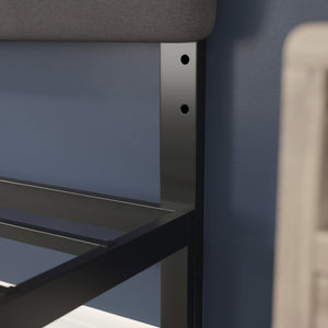 English Elm Paxton Full Channel Stitched Upholstered Headboard - Adjustable Height for Modern Bedroom Style Upgrade Gray In Stock. Usually ships in 24 - 48 business hours TW-3WLHB21-GY-K-GG