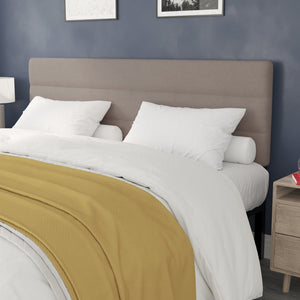 English Elm Paxton Full Channel Stitched Upholstered Headboard - Adjustable Height for Modern Bedroom Style Upgrade Taupe In Stock. Usually ships in 24 - 48 business hours TW-3WLHB21-TAN-K-GG