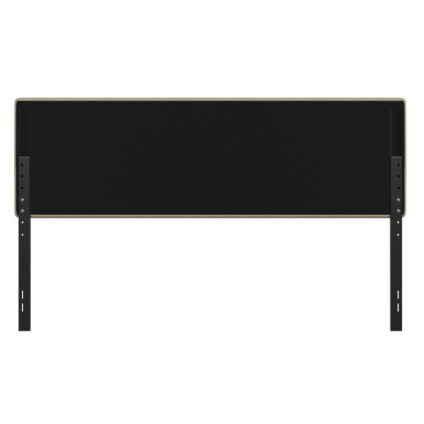 English Elm Paxton Full Channel Stitched Upholstered Headboard - Adjustable Height for Modern Bedroom Style Upgrade Cream In Stock. Usually ships in 24 - 48 business hours TW-3WLHB21-W-K-GG