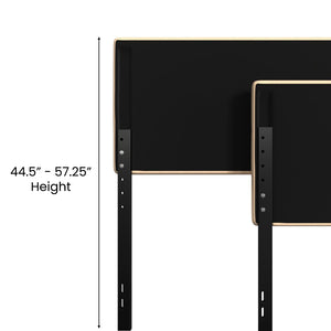 English Elm Paxton Full Channel Stitched Upholstered Headboard - Adjustable Height for Modern Bedroom Style Upgrade Cream In Stock. Usually ships in 24 - 48 business hours TW-3WLHB21-W-Q-GG