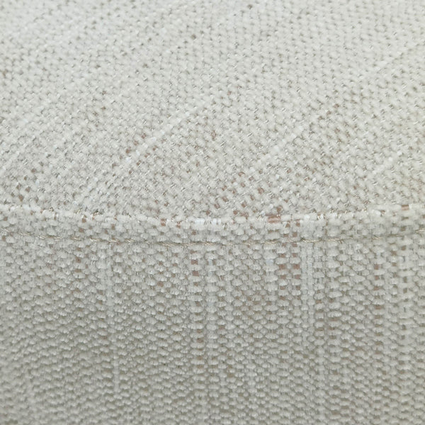 Lh Imports Francesca Stool - Modern Plush Seating In 100% Polyester Fabric For Ultimate Comfort & Style Beige Walnut Wood,100% Polyester Fabric,Pu Foam Tw017