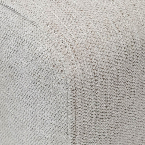 Lh Imports Francesca Bench - Modern Plush Comfort With 100% Polyester Fabric For Stylish Home Beautification Beige Walnut Wood,100% Polyester Fabric,Pu Foam Tw018