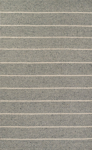 Momeni Twine TWI-1 Hand Woven Contemporary Striped Indoor Rug Grey 9' x 12'
