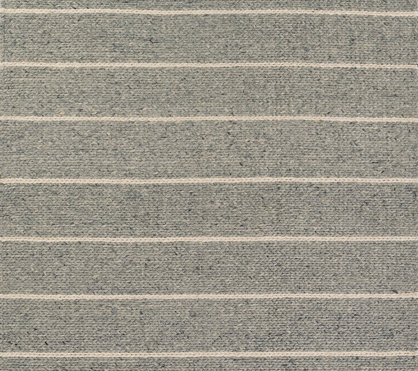 Momeni Twine TWI-1 Hand Woven Contemporary Striped Indoor Rug Grey 9' x 12'