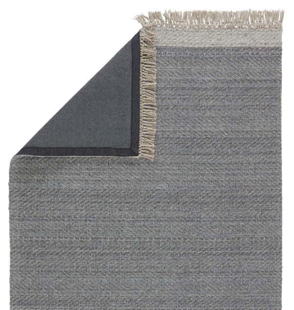 Jaipur Living Jaipur Living Handwoven Wool Chevron Area Rug with Fringe for Modern Rooms Gray 5'X8' RUG148781