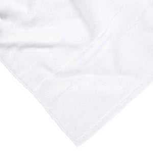 Safavieh Super Plush 8-Piece Towel Bundle - Luxurious 640 GSM Cotton for Ultimate Softness & Absorbency White TWL1850A