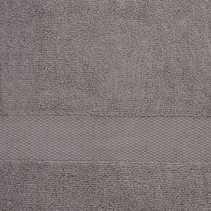 Safavieh Super Plush 8-Piece Towel Bundle - Luxurious 640 GSM Cotton for Ultimate Softness & Absorbency Grey TWL1850C
