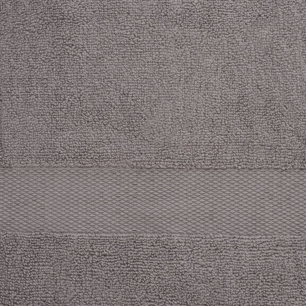 Safavieh Super Plush 8-Piece Towel Bundle - Luxurious 640 GSM Cotton for Ultimate Softness & Absorbency Grey TWL1850C