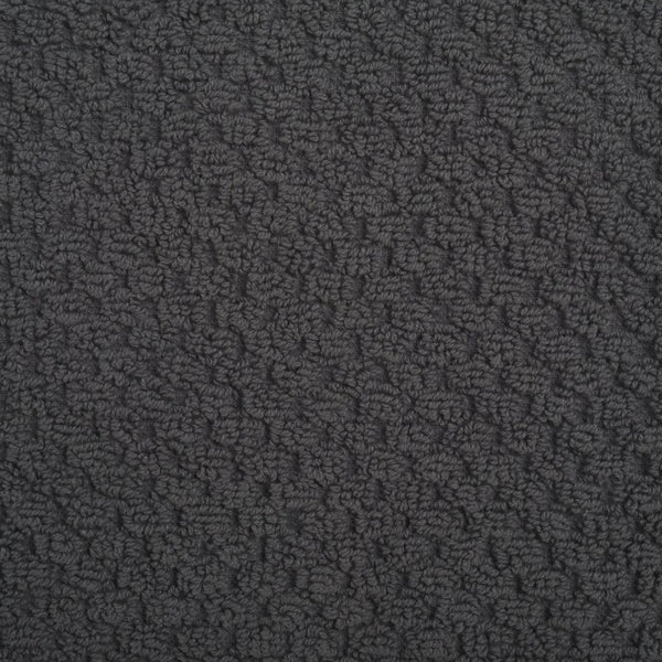 Safavieh Chelsea, 8 Piece Cotton Towel Set with Popcorn Weave Texture for a Plush Spa Bath Dark Gray TWL1870C