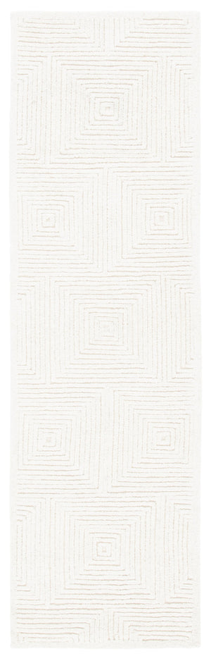 Safavieh Textural Elegant Wool And Cotton Rug For Cozy Spaces - Stylish, Durable, And Versatile Design Ivory 80% Wool And 20% Cotton Txt102a-216