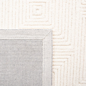 Safavieh Textural Elegant Wool And Cotton Rug For Cozy Spaces - Stylish, Durable, And Versatile Design Ivory 80% Wool And 20% Cotton Txt102a-216