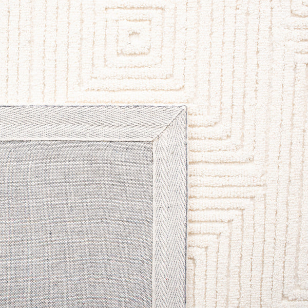 Safavieh Textural Elegant Wool And Cotton Rug For Cozy Spaces - Stylish, Durable, And Versatile Design Ivory 80% Wool And 20% Cotton Txt102a-216