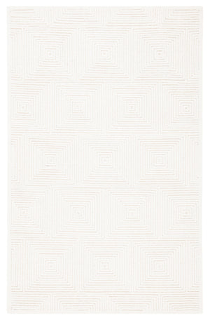 Safavieh Textural Elegant Wool And Cotton Rug For Cozy Spaces - Stylish, Durable, And Versatile Design Ivory 80% Wool And 20% Cotton Txt102a-216