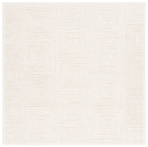 Safavieh Textural Elegant Wool And Cotton Rug For Cozy Spaces - Stylish, Durable, And Versatile Design Ivory 80% Wool And 20% Cotton Txt102a-216