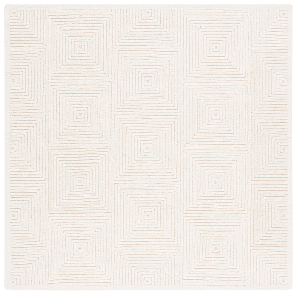 Safavieh Textural Elegant Wool And Cotton Rug For Cozy Spaces - Stylish, Durable, And Versatile Design Ivory 80% Wool And 20% Cotton Txt102a-216