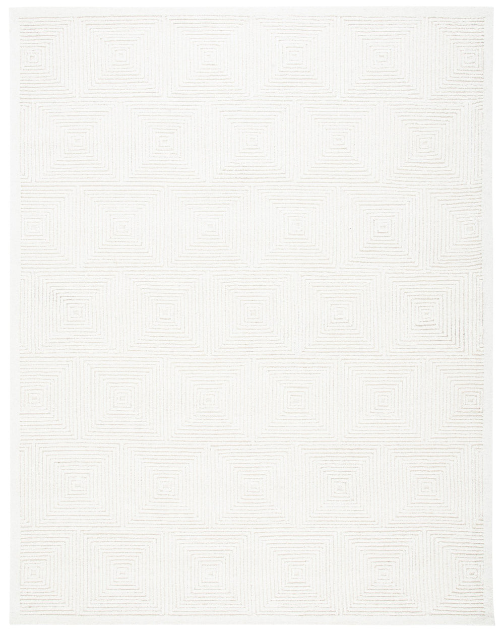 Safavieh Textural Elegant Wool And Cotton Rug For Cozy Spaces - Stylish, Durable, And Versatile Design Ivory 80% Wool And 20% Cotton Txt102a-216