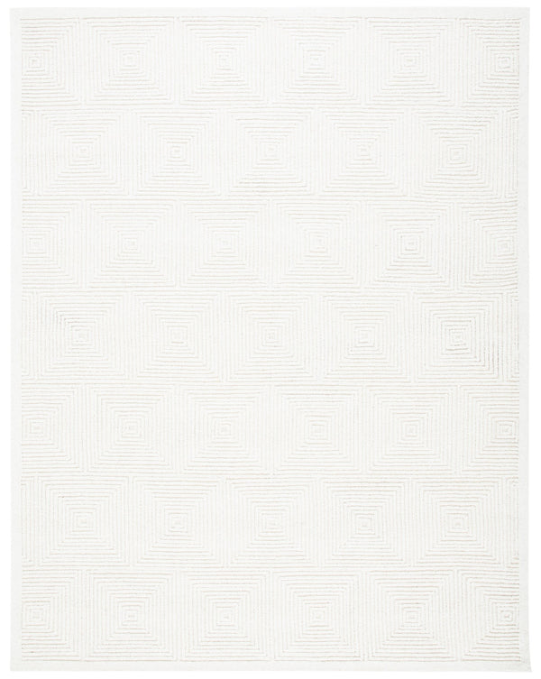 Safavieh Textural Elegant Wool And Cotton Rug For Cozy Spaces - Stylish, Durable, And Versatile Design Ivory 80% Wool And 20% Cotton Txt102a-216