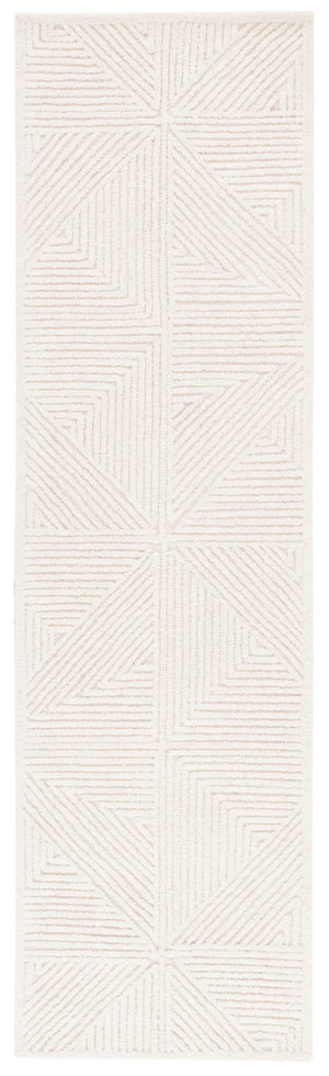 Safavieh Textural 103 Hand Tufted Modern Rug Ivory 2'-3" x 8'