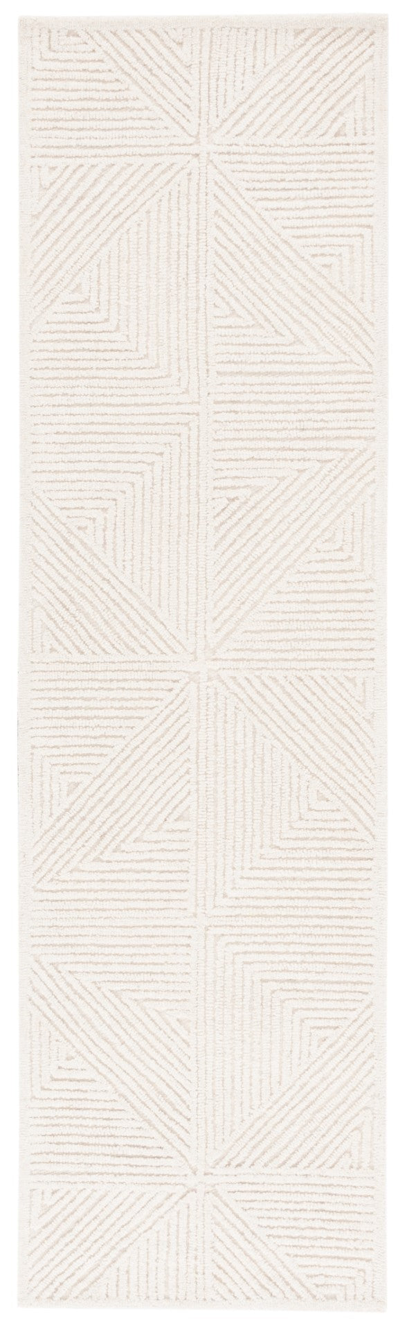 Safavieh Textural 103 Hand Tufted Modern Rug Ivory 2'-3" x 8'