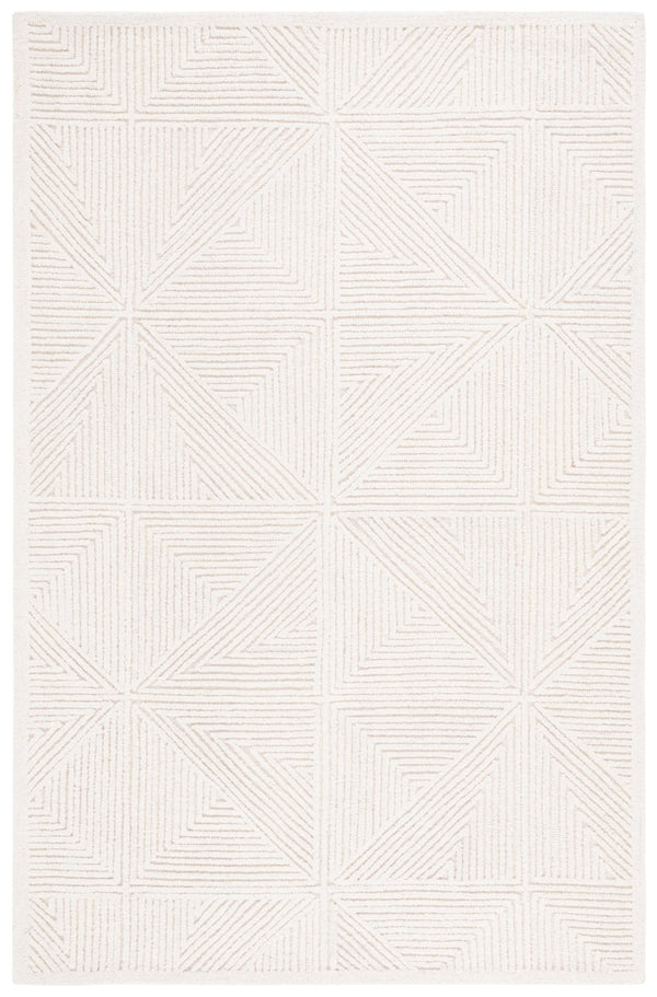 Safavieh Textural 103 Hand Tufted Modern Rug Ivory 5' x 8'