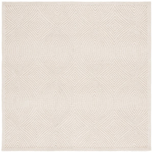 Safavieh Textural 104 Hand Tufted Modern Rug Ivory 6' x 6' Square