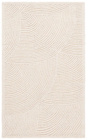 Safavieh Textural Hand-tufted Modern Rug - Luxurious Wool & Cotton Blend, Chic Design For Elegant Interiors Ivory Wool Pile Txt105a-26