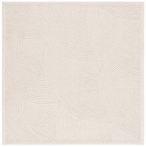 Safavieh Textural Hand-tufted Modern Rug - Luxurious Wool & Cotton Blend, Chic Design For Elegant Interiors Ivory Wool Pile Txt105a-26