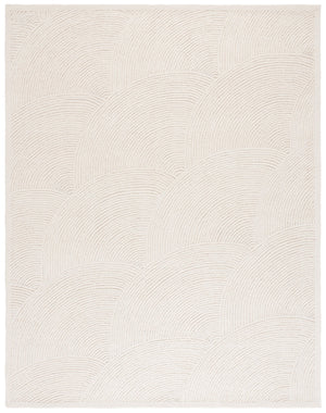 Safavieh Textural Hand-tufted Modern Rug - Luxurious Wool & Cotton Blend, Chic Design For Elegant Interiors Ivory Wool Pile Txt105a-26