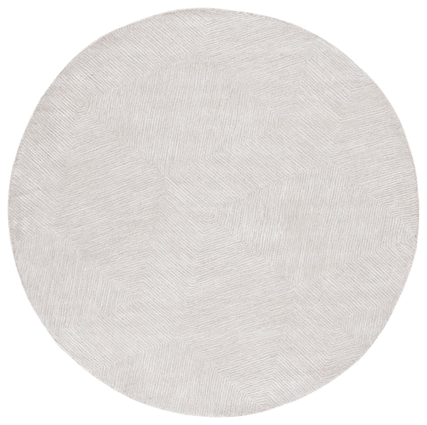 Safavieh Textural 106 Hand Tufted Modern Rug Beige 6' x 6' Round