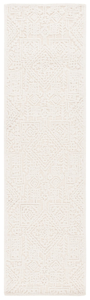 Safavieh Textural 107 Hand Tufted Modern Rug Ivory 2'-3" x 8'