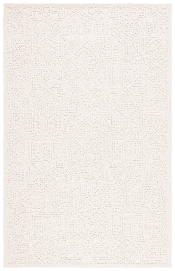 Safavieh Textural 107 Hand Tufted Modern Rug Ivory 5' x 8'