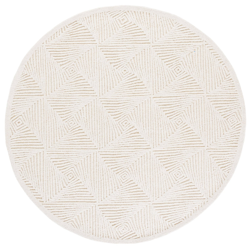 Safavieh Textural Hand Tufted Runner Rug – Elegant Wool & Cotton Blend For Modern Hallway Décor And Comfort Ivory 80% Wool,20% Cotton Txt108a-28