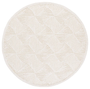 Safavieh Textural Hand Tufted Runner Rug – Elegant Wool & Cotton Blend For Modern Hallway Décor And Comfort Ivory 80% Wool,20% Cotton Txt108a-6r