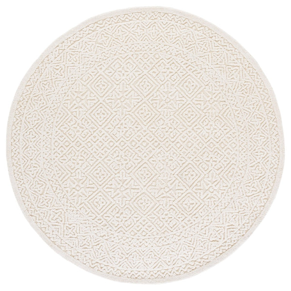 Safavieh Textural Area Rug - Hand-tufted Elegance To Enhance Your Living Space With Modern Style And Comfort Ivory 80% Wool,20% Cotton Txt109a-6