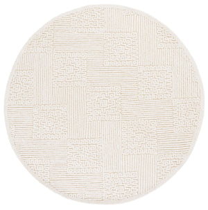 Safavieh Textural Hand Tufted Area Rug - Cozy Wool & Cotton Blend For Modern Elegance In Any Room Decor Ivory 80% Wool,20% Cotton Txt110a-9