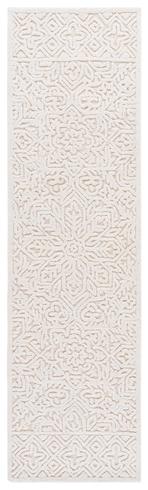 Safavieh Textural Modern Runner Rug - Handcrafted Wool & Cotton Blend For Elegant Home Decor & Hallways Ivory 80% Wool,20% Cotton Txt111a-28