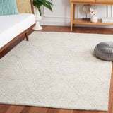 Safavieh Textural 301 Hand Tufted Contemporary Rug Grey / Ivory 5' x 8'