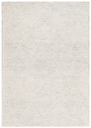 Safavieh Textural 301 Hand Tufted Contemporary Rug Grey / Ivory 5' x 8'