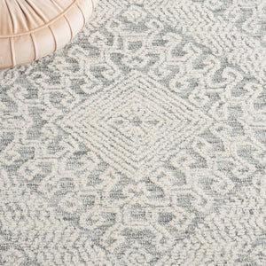Safavieh Textural 302 Hand Tufted Contemporary Rug Sage / Ivory 5' x 8'