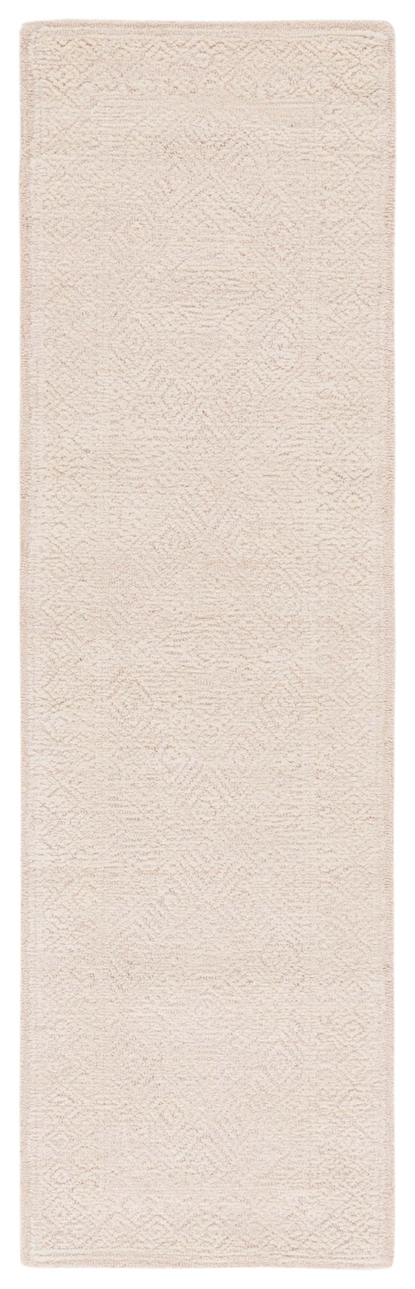 Safavieh Textural 303 Hand Tufted Contemporary Rug Beige / Blush 2'-3" x 8'