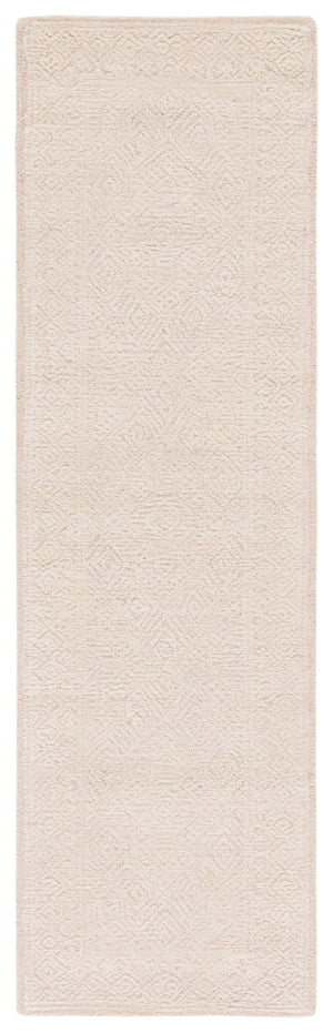 Safavieh Textural 303 Hand Tufted Contemporary Rug Beige / Blush 2'-3" x 8'